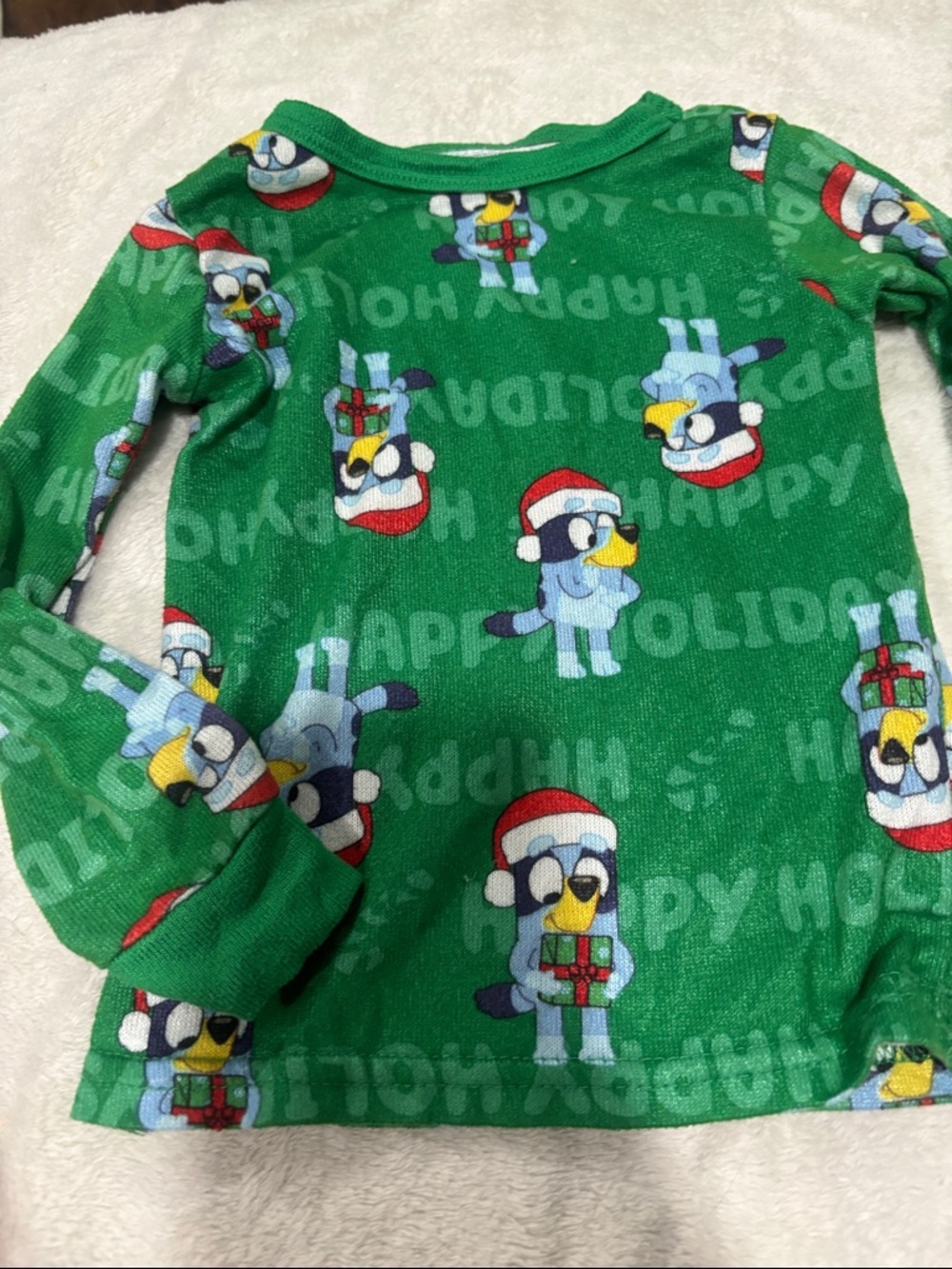 🟢10/$10 - Bluey pajama top